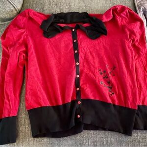 Dancing Days retro cardigan